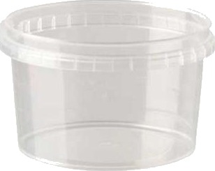Plastbæger Handy Safe 250Ml Ø92x57 Mm Pp Klar 200 Stk.