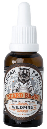 Mr Bear Family Beard Brew skjeggolje - Wildfire Mr Bear Family Beard Brew skjeggolje - Wildfire