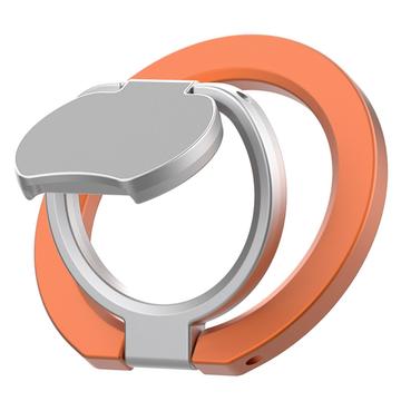 Trippel sammenleggbar MagSafe ring med stativ for telefon Oransje Trippel sammenleggbar MagSafe ring med stativ for telefon Oransje