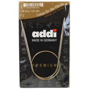Addi Turbo Rundpinner Messing 40cm 4,00mm / 15.7in US6 Addi Turbo Rundpinner Messing 40cm 4,00mm / 15.7in US6