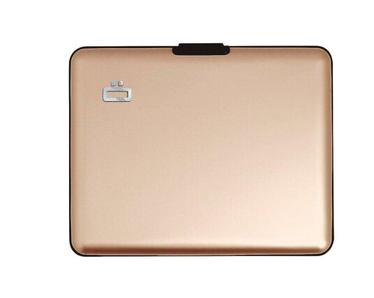 Ögon Designs BIG Stockholm Aluminium Wallet Rose Gold