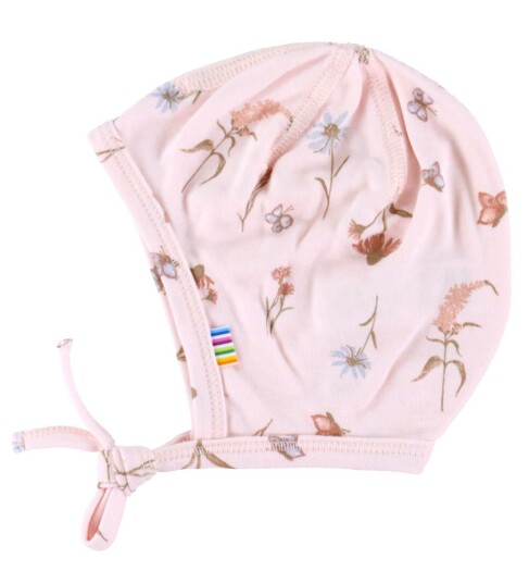 Joha Babylue   Bambus   Lyserød m. Blomster   Joha   34 cm   Lue baby   Rosa
