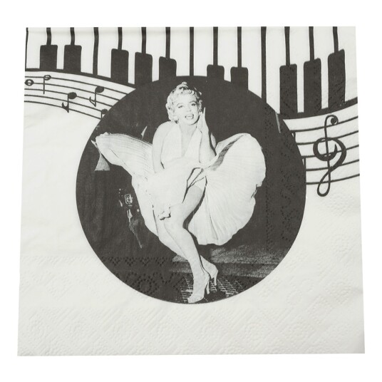 Servietter Marilyn Monroe