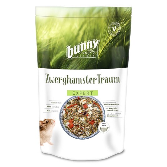 Bunnynature Bunny Dverghamster-Drøm Expert 500 G Bunnynature Bunny Dverghamster-Drøm Expert 500 G