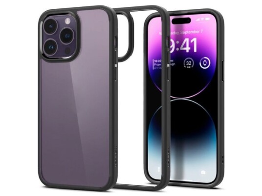 Spigen Acs04642, Etui, Apple, Iphone 14 Pro Max, 17 Cm (6.7"), Sort, Gjennomsiktig Spigen Acs04642, Etui, Apple, Iphone 14 Pro Max, 17 Cm (6.7"), Sort, Gjennomsiktig