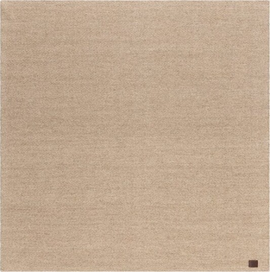 Ullteppe Ekeby Kvadrat - 240x240 cm, Lin