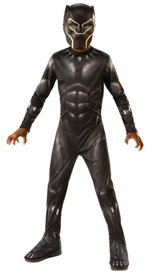Rubies Costumes NL Black Panther Barn Karnevalskostyme  Small