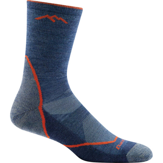 Darn Tough Men's Light Hiker Micro Crew Light Cushion M , Denim