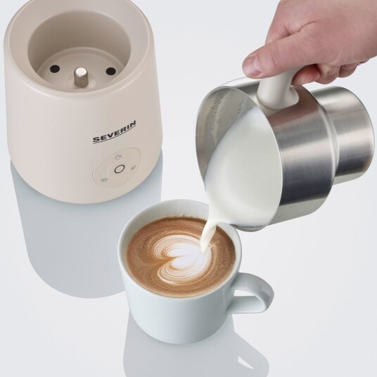Severin Spuma Lite melkeskummer 400 ml krem