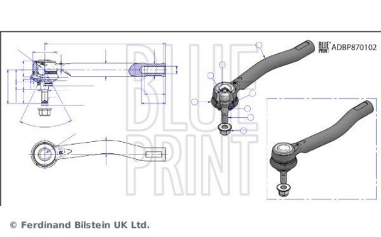Endeledd BLUE PRINT ADBP870106 Endeledd BLUE PRINT ADBP870106