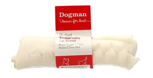 Dogman Tyggerull Retriver Hvit 12.5Cm