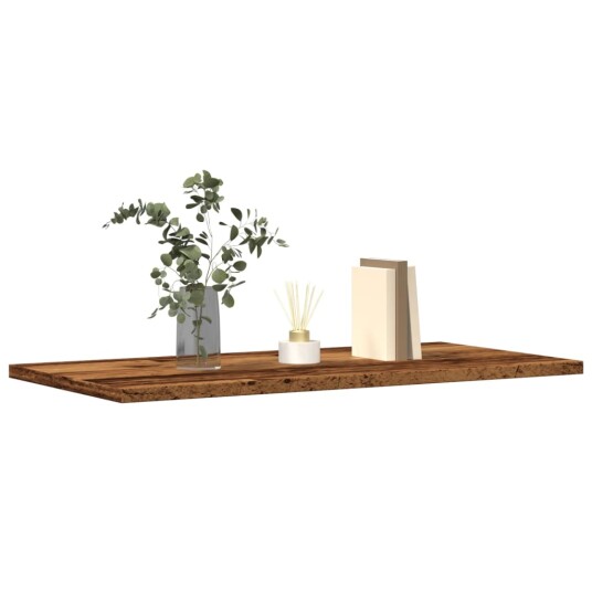 Vegghyller 4 stk gammelt tre 60x30x1,5 cm konstruert tre