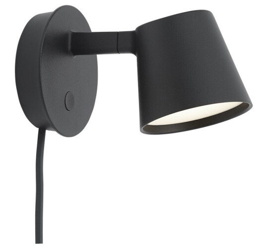 Muuto Tip Vegglampe Svart