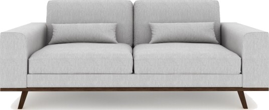Copenhagen 2 seters Stoffsofa Grå