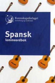 Spansk lommeordbok: español-noruego, noruego-español, Veldig pen bok / som ny