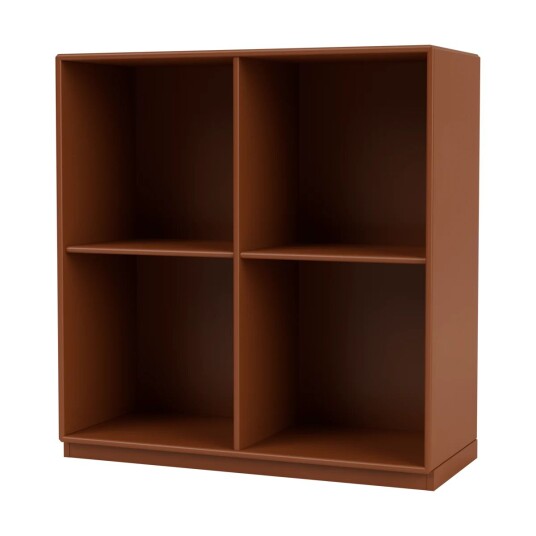 Montana SHOW hylle 69,6 x 69,6 cm, sokkel 3 cm 146 Hazelnut