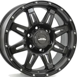 Inter Action Grabber Matt Black 8x17 6x139 ET0 B110.1