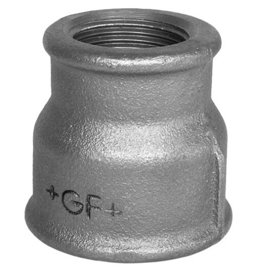 Georg-Fischer Socket black reducing 2 1/2 x 1 1/2