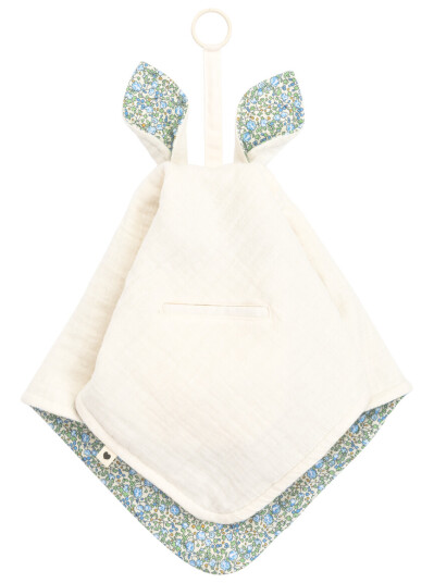 Bibs X Liberty Koseklut Smokkesnor Musselin Eloise Ivory