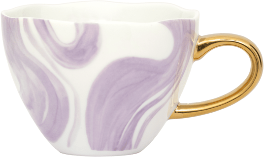 URBAN NATURE CULTURE Good Morning Cappuccino kopp 30 cl ‘Violette bølger’