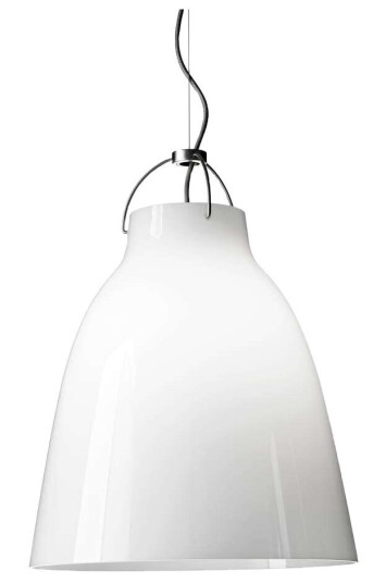 Fritz Hansen Caravaggio Taklampe P3 Opal Fritz Hansen Caravaggio Taklampe P3 Opal