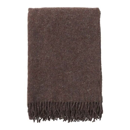 Klippan Brick ullpledd khaki