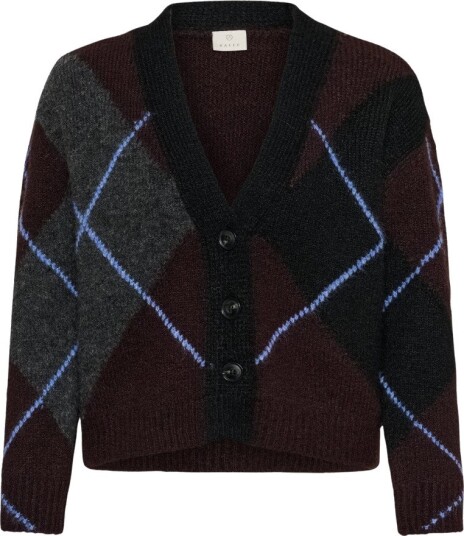 Kaffe Kagrith Cardigan DARK GREY MELANGE / FUDGE XL