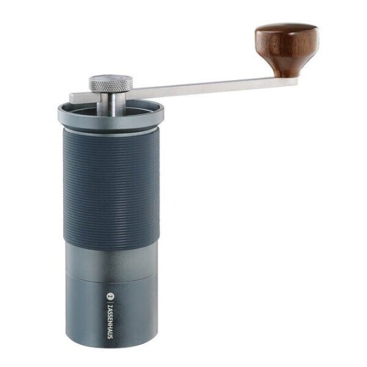 Zassenhaus Master kaffe /espressokvern 17,5 cm blå