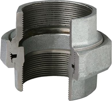 Union Galvaniseret 1 Muffe / Muffe