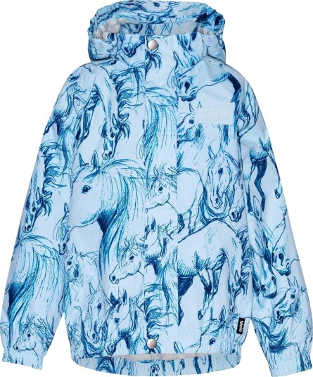 Molo Regnjakke PE Waiton Sky Blue Hester Molo 9 10 år (134 140) Regnjakke Blå Molo Regnjakke PE Waiton Sky Blue Hester Molo 9 10 år (134 140) Regnjakke Blå