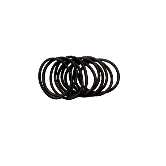 Hair Elastics Black 10 pcs Hair Elastics Black 10 pcs