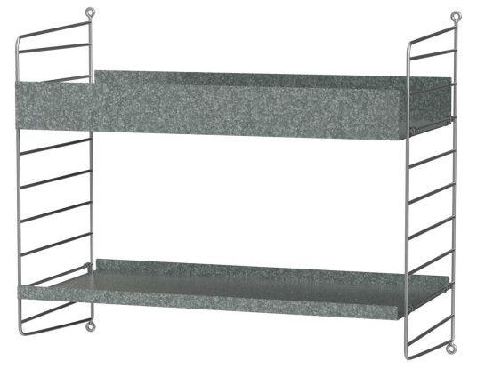 String String Outdoor kombinasjon D Galvanisert 60 x 50 cm String String Outdoor kombinasjon D Galvanisert 60 x 50 cm