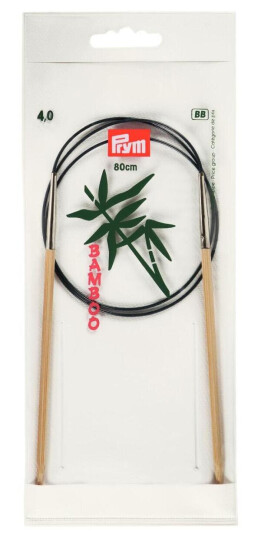 Rundpinner bambus 4,0 mm x 80 cm