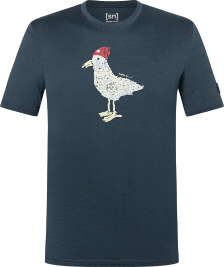 super.natural Men's Johnny Tee Blueberry/various M