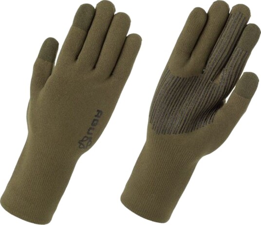 AGU Merino Knit sykkelhansker army green