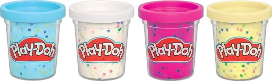 Play Doh Confetti Fun 4 Pack 340G