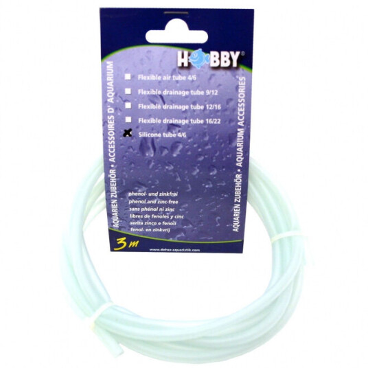 Jbl Silikonslange 4/6 Mm 2.5 M Jbl Silikonslange 4/6 Mm 2.5 M