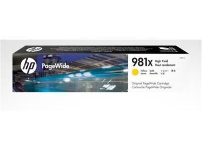 HP Blekk 981X Gul