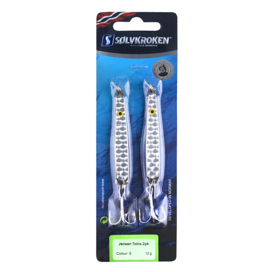 Sølvkroken Jensen Tobis 2 pk 12 g S STD STD