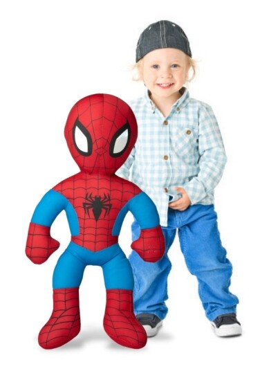 SpiderMan bamse med lyd 80 cm