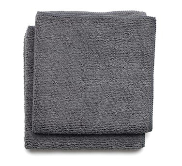 Oppvaskklut i Mikrofiber Sett med 2 stk. Mørkegrå