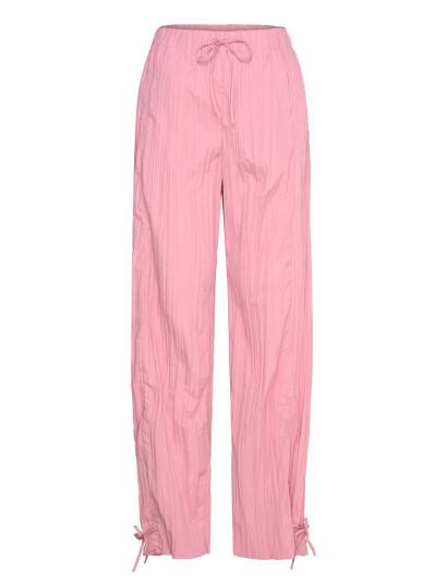 STINE GOYA 2342 Pleated Poly, Loose Pants W/ Tie - Pink - XS STINE GOYA 2342 Pleated Poly, Loose Pants W/ Tie - Pink - XS