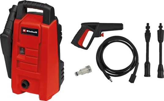 Høytrykkspyler Einhell TC HP 90 elektrisk 372 liter t 90 bar rød