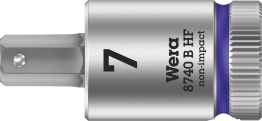 Wera Bitshylsa 3/8 Zyklop 8740 Bhf Hex-Plus 7,0x38,5mm