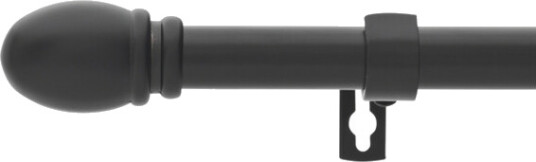 HAVANA gardinstang Ø 19 mm Svart 160-300 cm HAVANA gardinstang Ø 19 mm Svart 160-300 cm