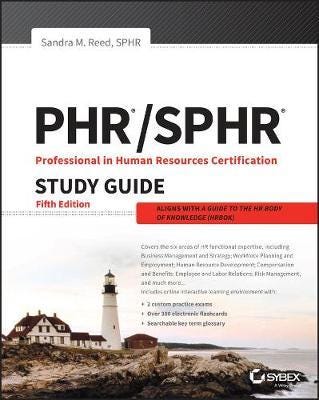 Phr And Sphr Professional In Human Resources Certification Complete Study Guide Av Sandra M. Reed