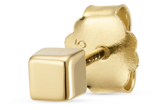 Jane Kønig Magic Øredobbe Single 18 kt. Gullforgylt sølv MS-AW24-G Dame 925 sterling silver