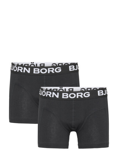 Björn Borg Cotton Stretch Boxer 2P Black 146 152