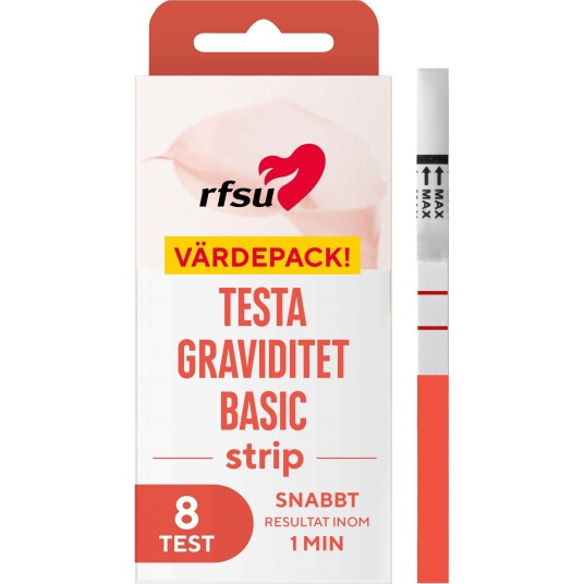 RFSU Graviditetstest Strips 8 stk RFSU Graviditetstest Strips 8 stk