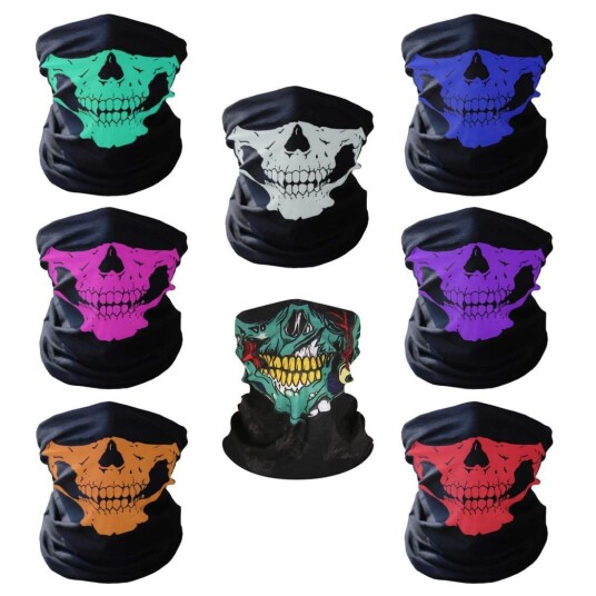 Skjelettmaske / Sjal / Skjerf | Halloween - Skeleton Mask Skjelettmaske / Sjal / Skjerf | Halloween - Skeleton Mask